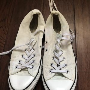 plain white converse